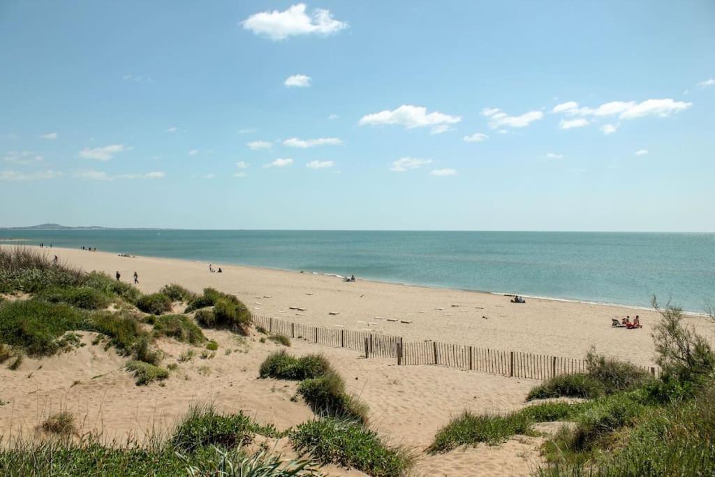 Villa T2 Cabine 500M De La Plage Portiragnes Exteriör bild